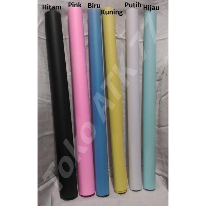 Kertas Karton Manila Brief Card Warna Biru Hijau Hitam Kuning Pink Putih 12 Lembar