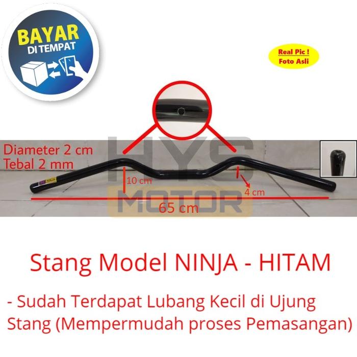 HYS Stang Setang Stir Motor Variasi Model NINJA - Universal Ninja Beat Street Vixion GSX Verza Trail