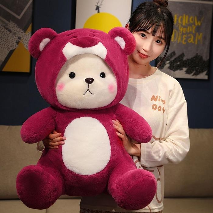 Mainan Anak Lotso Hoodie plush Boneka Lotso hodie plush Toys