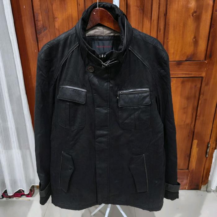 jaket parka semi suede sieg Fahrenheit multipocket