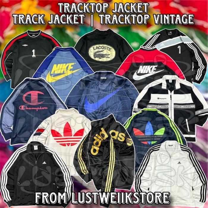 TRACKTOP JACKET | TRACK JACKET | TRACKTOP VINTAGE JACKET from lustweiikstore