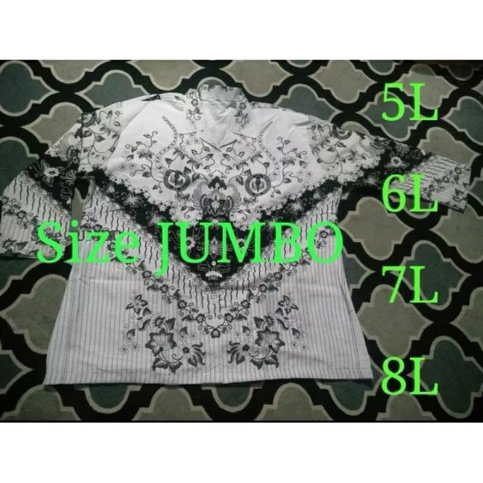 Baju PGRI JUMBO pria wanita terbaru lapisan Furing 5L 6L 7L 8L