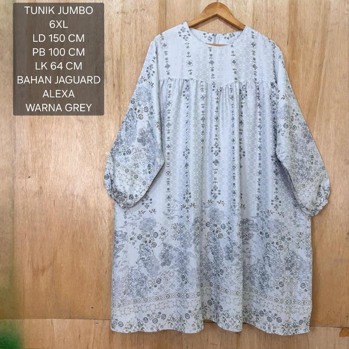 Tunik Jumbo Ld 150 Cm Model Kekinian - Jane Tunik