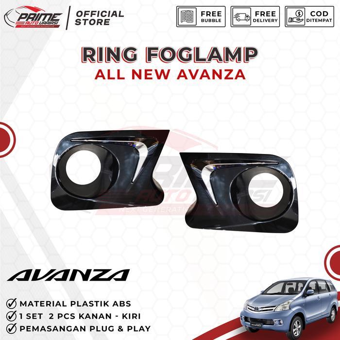 Ring Foglamp Cover Foglamp All New Avanza Xenia 2011 - 2014 - HITAM