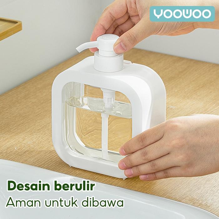 YooWoo tempat sabun cair/ tempat sabun / tempat sabun cuci piring / dispenser /tempat sabun kamar ma
