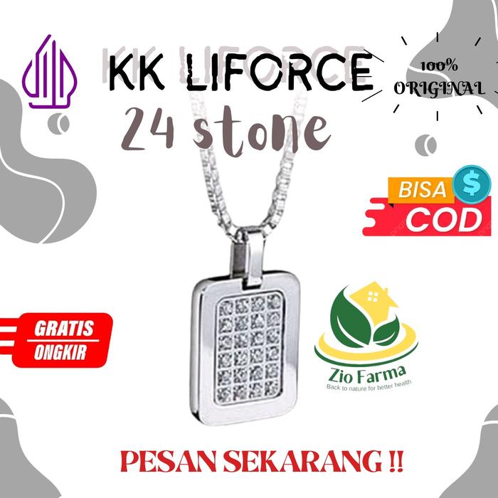 Kk Liforce Kalung Kesehatan  24 Stone Limited Edition