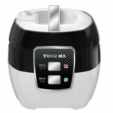 Yongma SMC 8033 Rice Cooker 2L - Magic Com Serbaguna, 3 Warna Pilihan