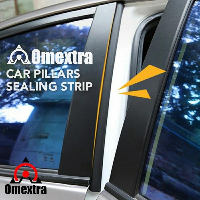Peredam Suara Karet Pilar Mobil Omextra Car Pillar Seal Strip Pillars - PILAR SEALING karet pillar