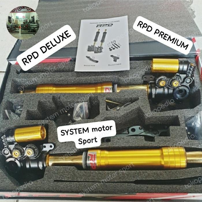 Shock USD RPD UP Side Down Radial for Yamaha NMax New Nmax Old