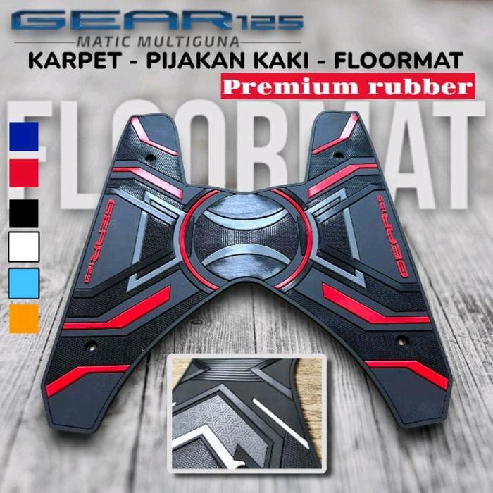 Karpet Yamaha Gear Karpet Pijakan kaki Yamaha Gear 125
