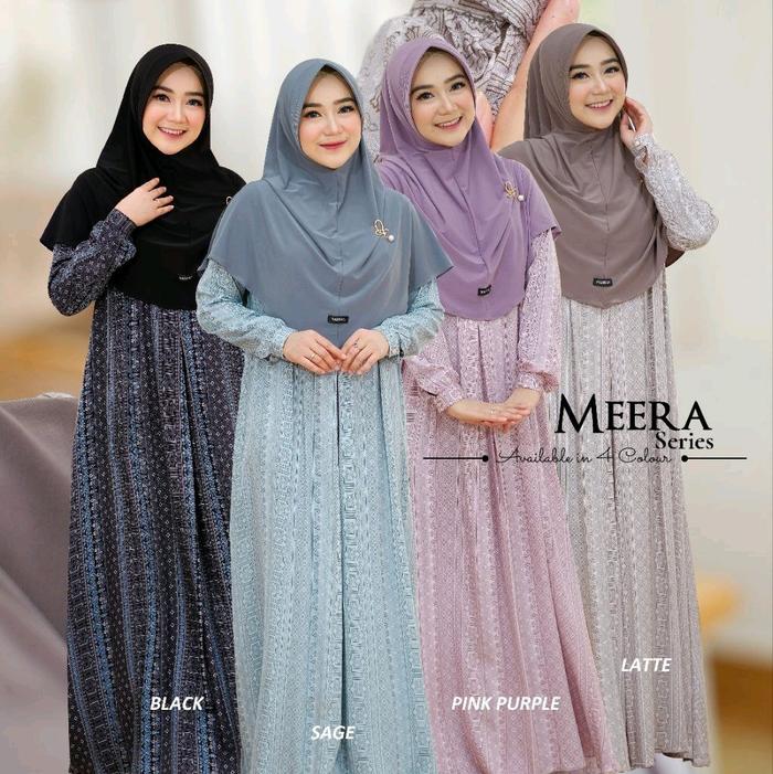 Gamis meera by em outfit original homeydress