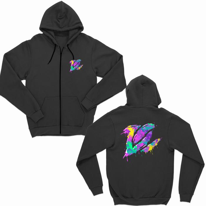 JAKET ZIPPER DC MUSIC PRODUCTION BIG SIZE JUMBO
