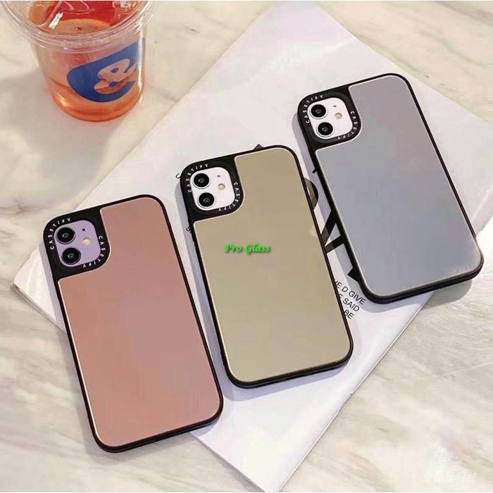 C120 Iphone 6 / 6S / 6+ / 6S+ / 7 / 7+ / 8 / 8+ / X / XS / XR / XS MAX Casetify Mirror Glass Case Ce