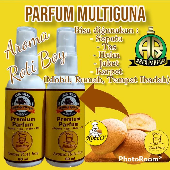 Parfum Anti Bau Sepatu Ampuh,,, Aroma Roti Boy