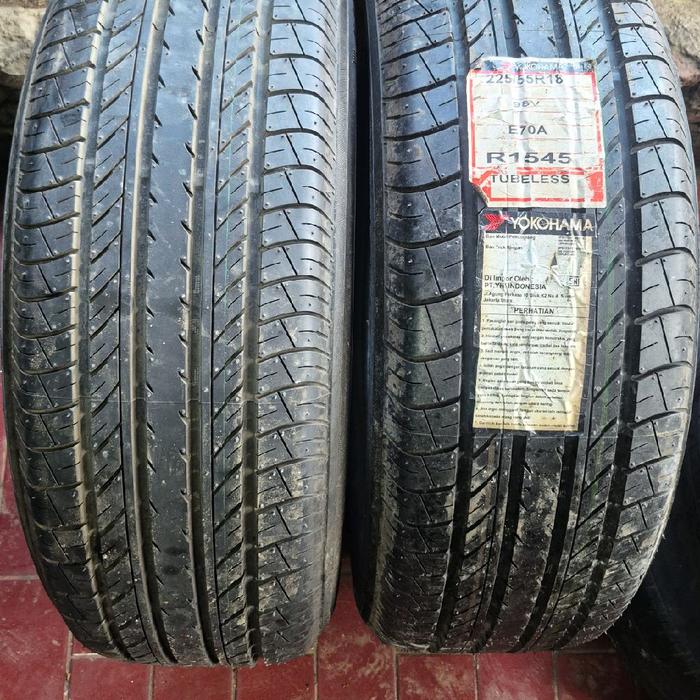 Jual ban baru Nos Yokohama Advan DB Decibel 225/55 R18 produksi taun 2022 harga tertera untuk 1pcs