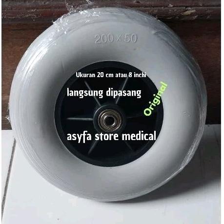 ban mati depan kursi roda elektrik dan cp dll ukuran 20 cm original