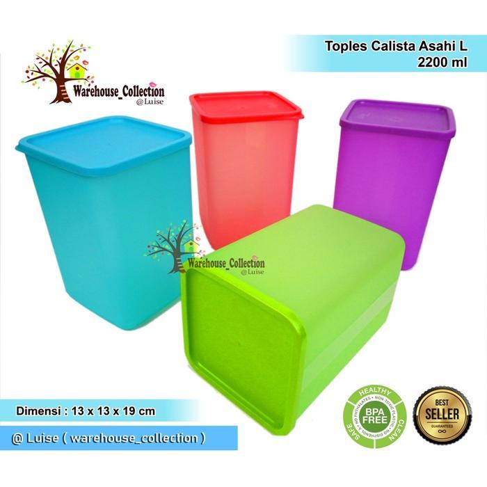 TOPLES CALISTA ASAHI 2200ml / TOPLES TINGGI LARGE (L) / TOPLES SEMPRONG / dijual per-biji