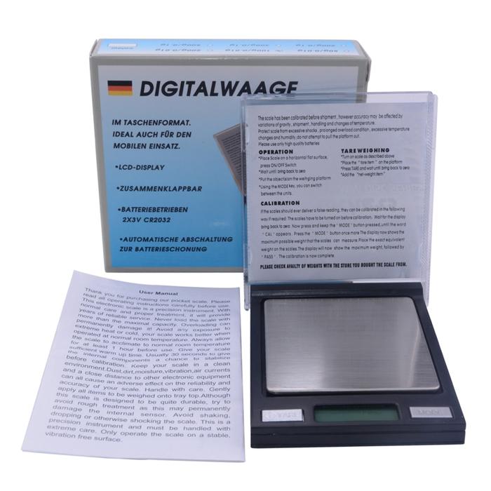 Gram Scale Mini Pocket Scale for Jewelry Digital Kitchen Scale with