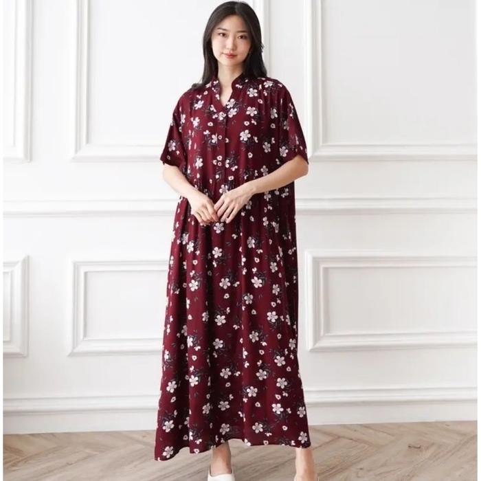 Nura Collection Official - Nuriel Shop - Baju Daster Terbaru - Daster Mahira Motif