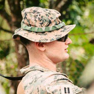 Topi Bonnie Hat Camo Digital US Marine Corps USMC