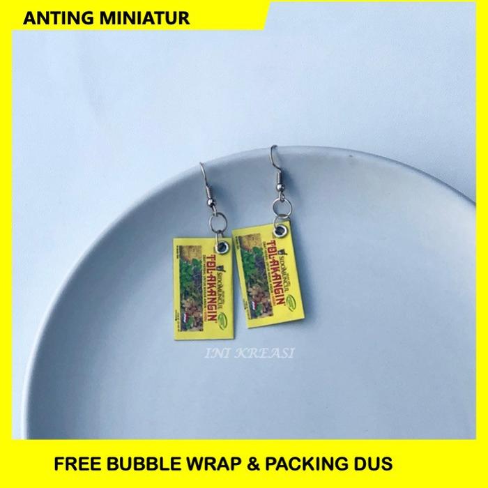 MINIATUR PRODUK ANTING TOLAK ANGIN SACHET SIDOMUNCUL