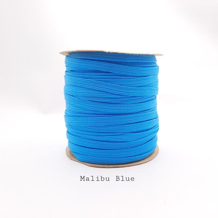 Karet Elastis 888 Salur 7Mm - Biru/Blue -Gratisongkir