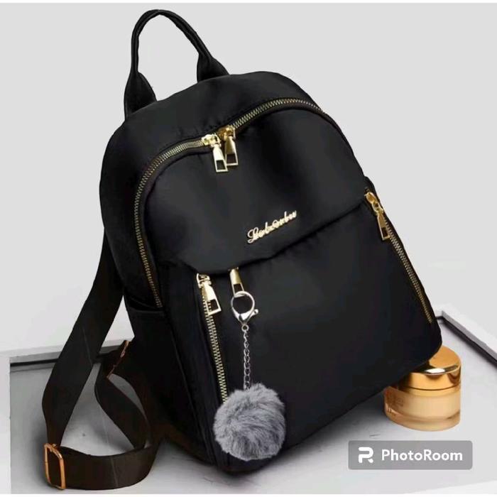 GIARA - Tas Wanita Terbaru Model Backpack Sekolah Pungsional Ransel bahan coli polister