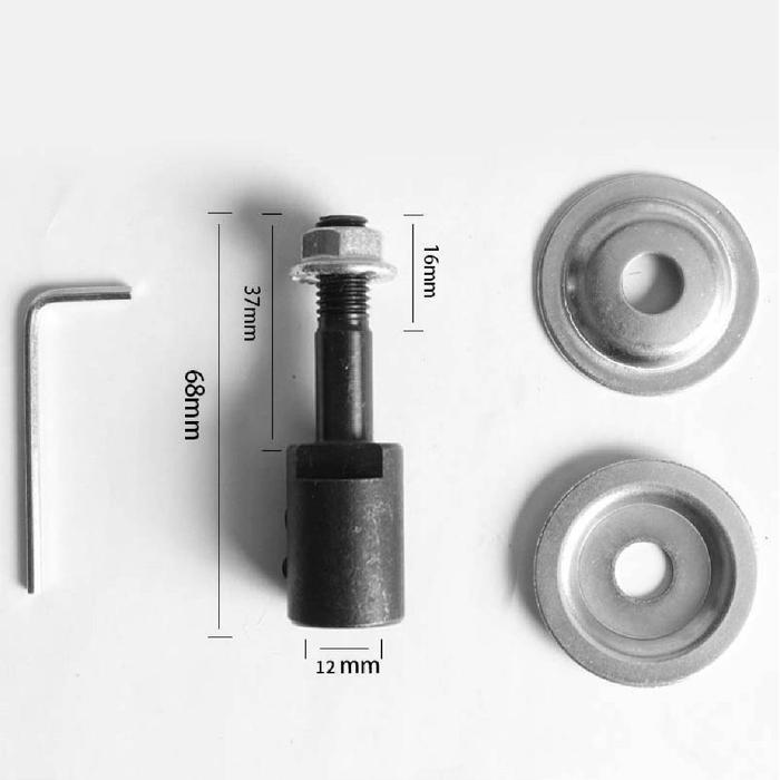 5-12Mm Adaptor Bor Ke Gerinda/Adaptor Gerinda/Grinding Wheel Adaptor/ Bor Jadi Gerinda Gurinda-Dinam