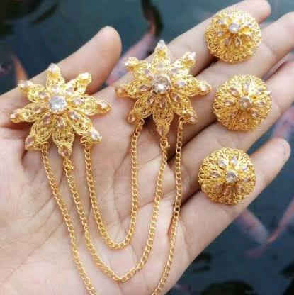 Bros Kebaya Emas 24karat Murni