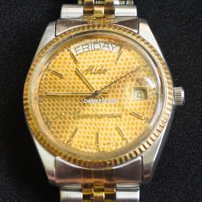[RARE] Mido President Beehive Automatic Vintage Men Watches Jam Tangan Pria Original
