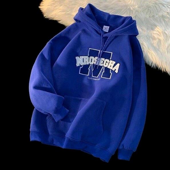 HOODIE JUMPER FLEECE TEBAL ASLI TIDAK BERBULU 100% HING QUALITY 280GSM Pria Wanita Distro Crewneck S