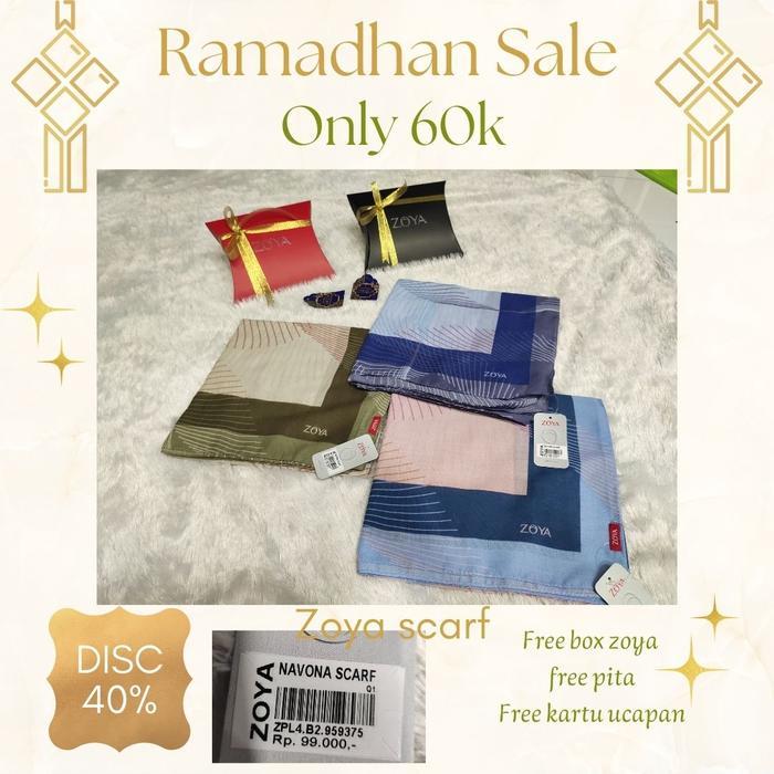Hampers Zoya scarf zoya promo malang