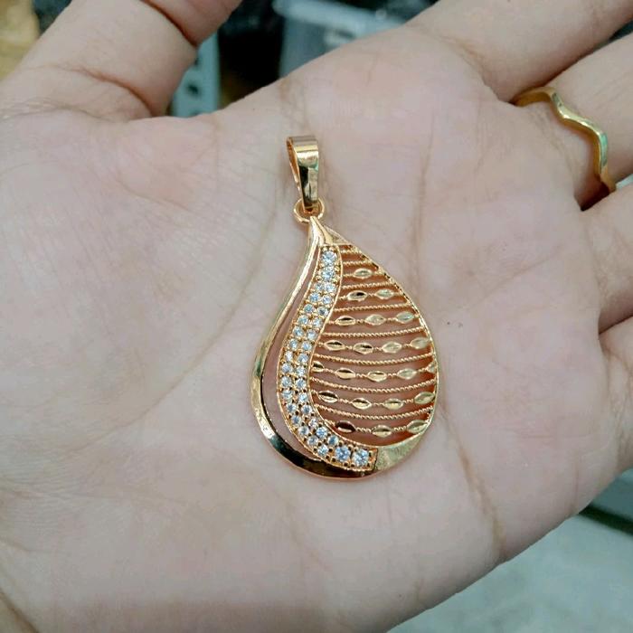 Liontin Dubai Remaja Dewasa Model Terbaru Mirip Emas Asli
