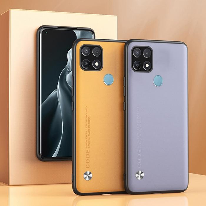 Luxury Leather Phone Case For OPPO A15 A15S A16 S A16S Cover Silicone