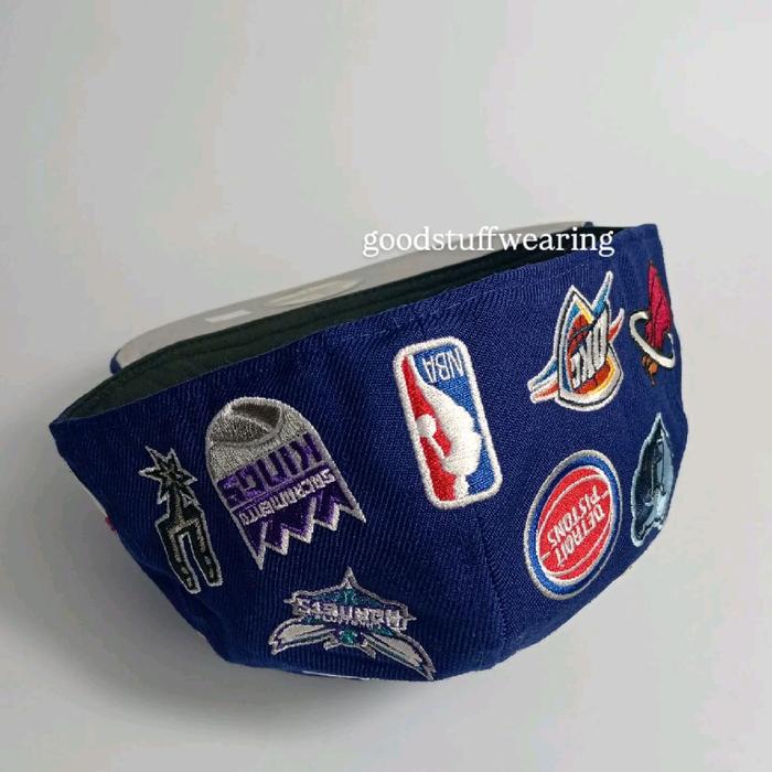 Topi NBA All Over Patch Logo