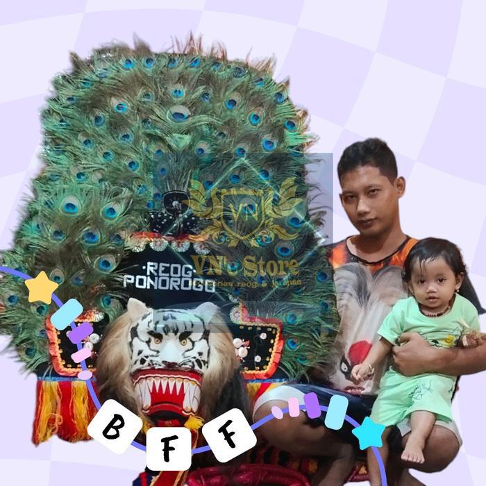PREMIUM REOG 1 METER (tidak bisa COD) / reog mini / reog asli / reog ponorogo / reog murah / ponorog