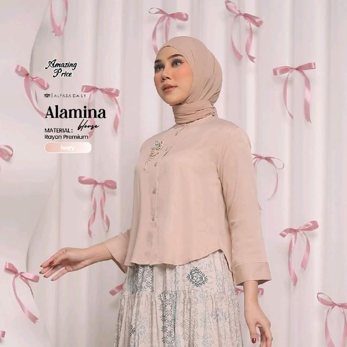 ALAMINA BLOUSE||RAYON PREMIUM||ALFASA