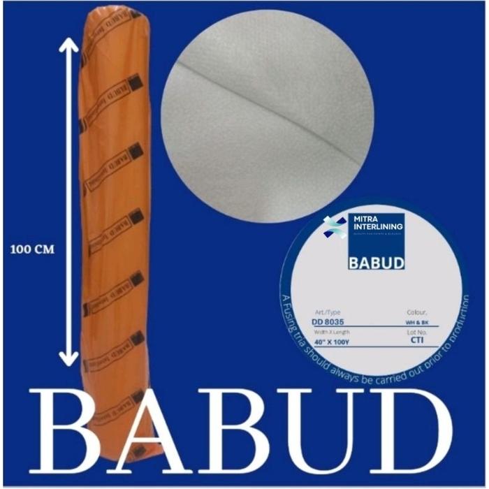 Ready- Kain Keras Non Woven DD8035 Dan DD8045 BABUD INTERLINING