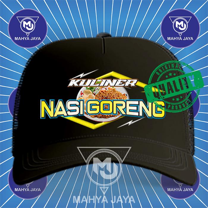 MAHYA JAYA TOPI TRUCKER JARING PREMIUM KULINER NASI GORENG