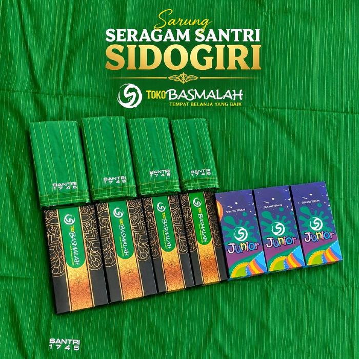 Sarung Seragam Sidogiri / Sarung Santri Sidogiri / Sarung Santri Sidogiri / Sarung Ranting Sidogiri 