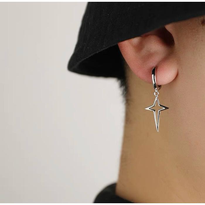 ANTING TINDIK RING TITANIUM - ANTING PRIA WANITA ANTI KARAT ANTING TINDIK DAN TUSUK Elegan Earrings