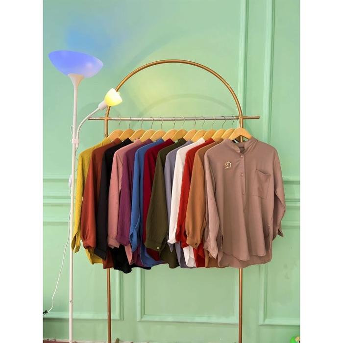 KEMEJA crinkle airflow/blouse crinkle airflow