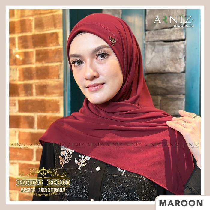 PROMO!! Daniya Khimar Instant / Bergo by Arniz Indonesia STOK TERBATAS!!