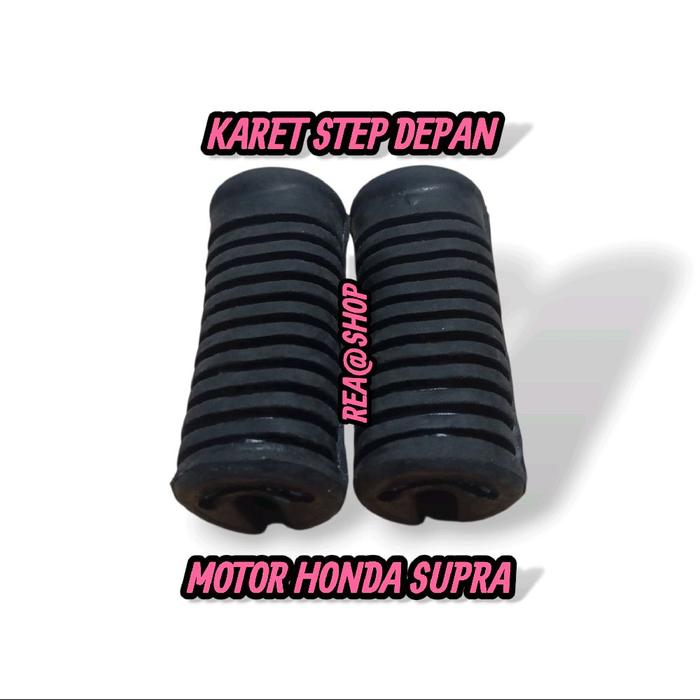 KARET STEP DEPAN/INJAKAN MOTOR HONDA SUPRA. GRAND. FITNEW. SUPRA125.