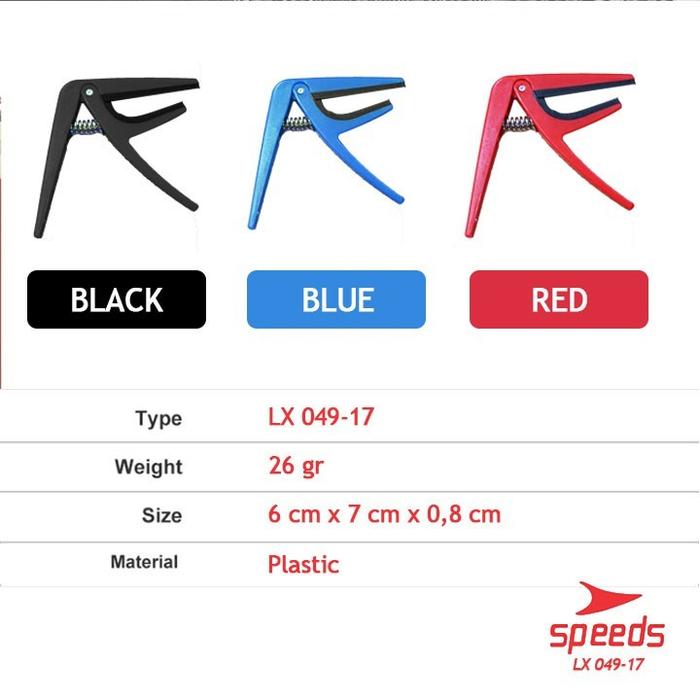 SPEEDS Guitar Capo Original gitar Ukulele capo 049-17