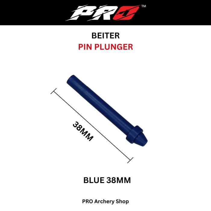 BEITER PIN PLUNGER BUTTON | PART CUSHION PLUNGER BEITER ORIGINAL / ALAT PANAHAN - WHITE TAD167