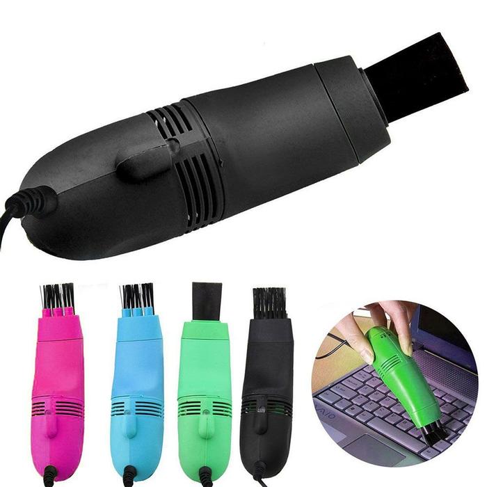 Mini Computer Vacuum USB Keyboard Cleaner PC Laptop Brush Dust