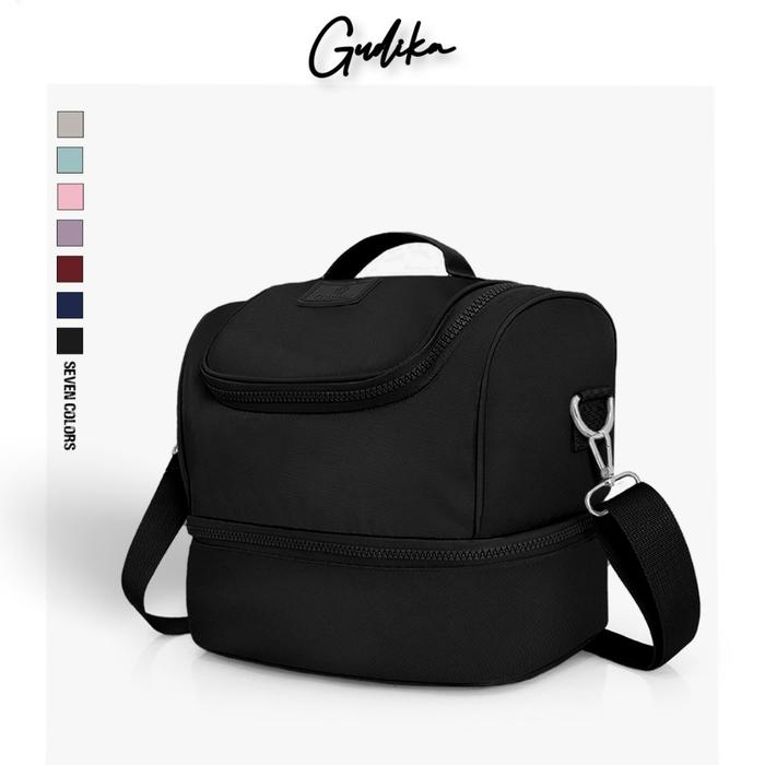 GUDIKA 2215 Original/Tas Makeup Rias/Tas Bekal/Tas Travel/Tas Wanita Import Korea Style