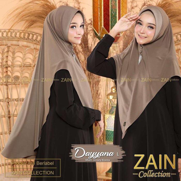 terlaris 00223 zain collection dayyana l hijab khimar ori by zain collection