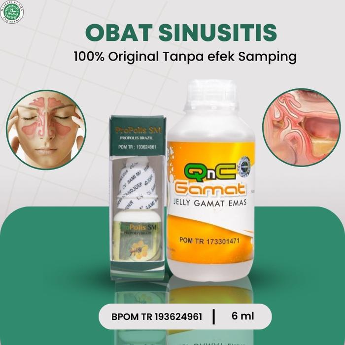 PROPOLIS SM - OBAT SINUSITIS, OBAT HIDUNG TERSUMBAT, OBAT HERBAL GURAH SINUSITIS, OBAT SINUSITIS KRO